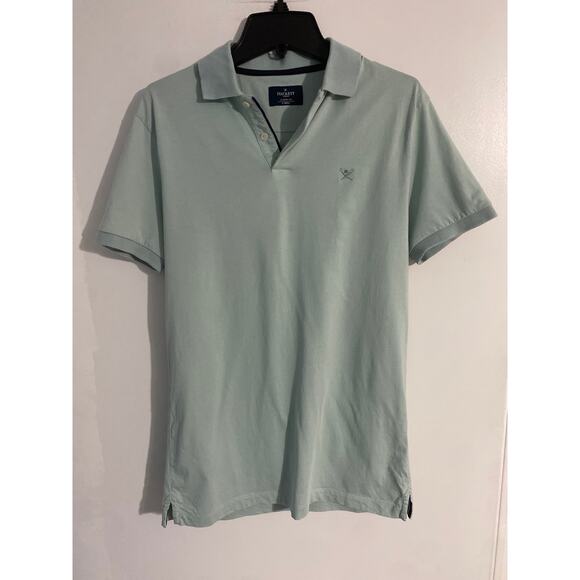 Hackett London polo shirt men’s size XS mint green classic cotton basic - Picture 1 of 5